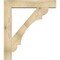 Ekena Millwork Olympic Block Rough Sawn Bracket w/ Offset Brace, Douglas Fir, 8"W x 42"D x 48"H BKT0806X42X48OLY05RDF - alternate 3